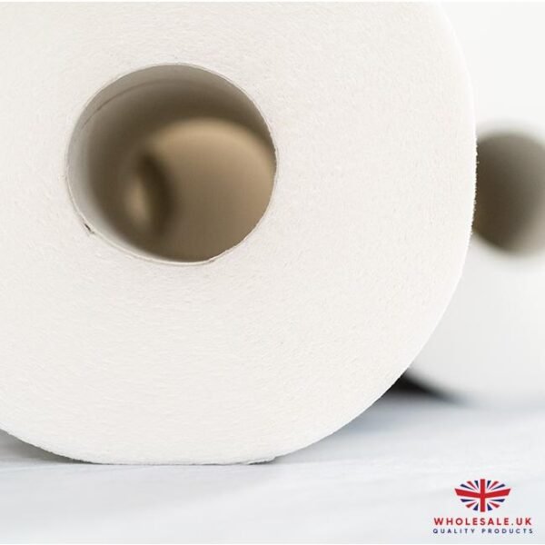 120x Luxury Evo Toilet Rolls – 3-Ply Soft Tissue, Eco-Friendly, Degradable & Recyclable Family Pack - Image 2